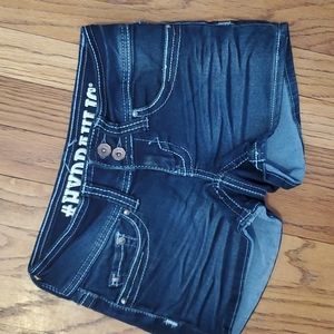 Hydraulic jean shorts womens size 0